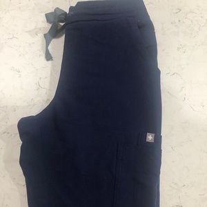 XXS Yola Navy Blue Figs Scrub pants